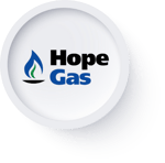 VertexOne Events Logo, Hope Gas