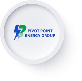 VertexOne Pivot Point Energy Logo,