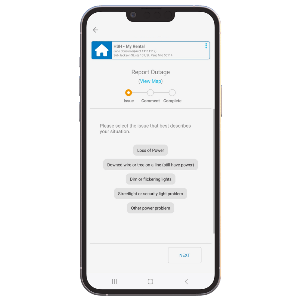 Report Outage, Deliver a Better Mobile Experience