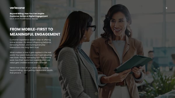 Presentation Recap - Beyond Billing_ How You Can Inspire Customer Action & Digital Engagement, IUCX 2025 (6)