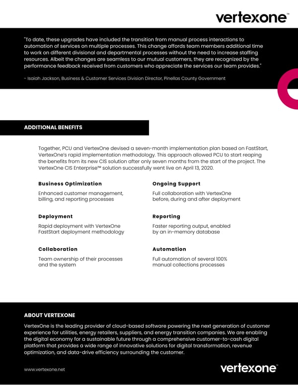 How Pinellas County Utilities Implemented a New CIS & CSS in 7 Months