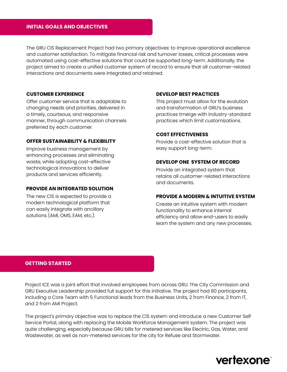 Case Study Page 2, Gainesville Regional Utilities’ Project ICE  CIS Implementation