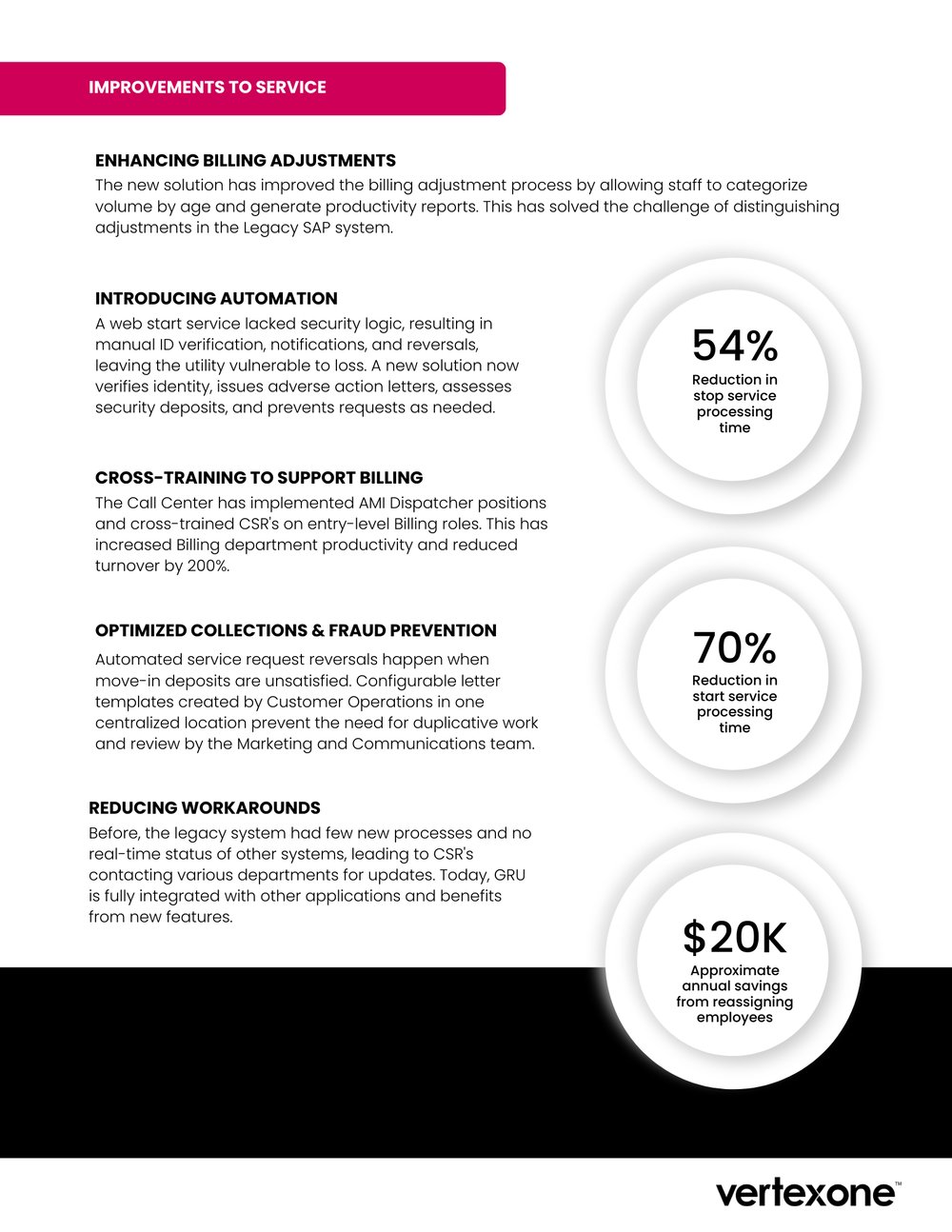 Case Study Page 4, Gainesville Regional Utilities’ Project ICE  CIS Implementation