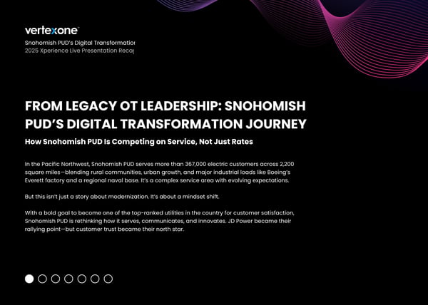 Snohomish PUD’s Digital Transformation Journey 2025 Xperience Live Presentation Recap